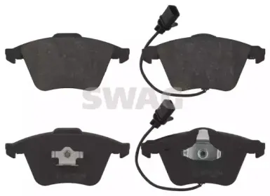 Комплект тормозных колодок, дисковый тормоз SWAG купить